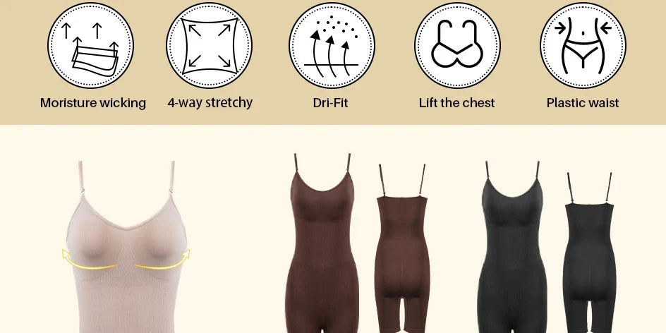 Seamless Bodysuit Compression Open Crotch Shapewear Women Push Up Corset Slimming Butt Lifter Full Body Shaper Slimmer