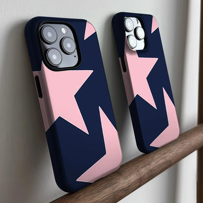CaseLumi Matte Bumper for Magsafe Case for IPhone 17 16 15 Plus Pro Max Shockproof Hard PC Pink Burgundy Vertical Stripes Cover