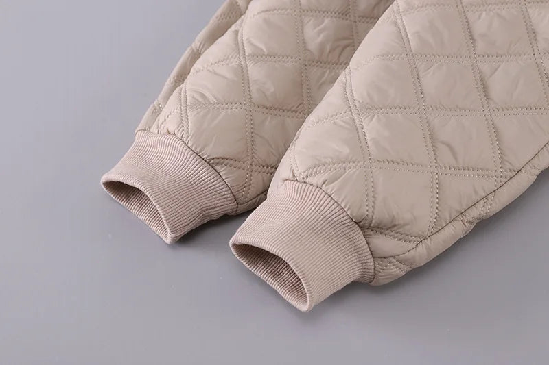 New Autumn Winter Baby Boys Clothes Children Thicken Cotton Jacket Pants 2Pcs/Sets Toddler Girls Clothing Infant Kids Tracksuits