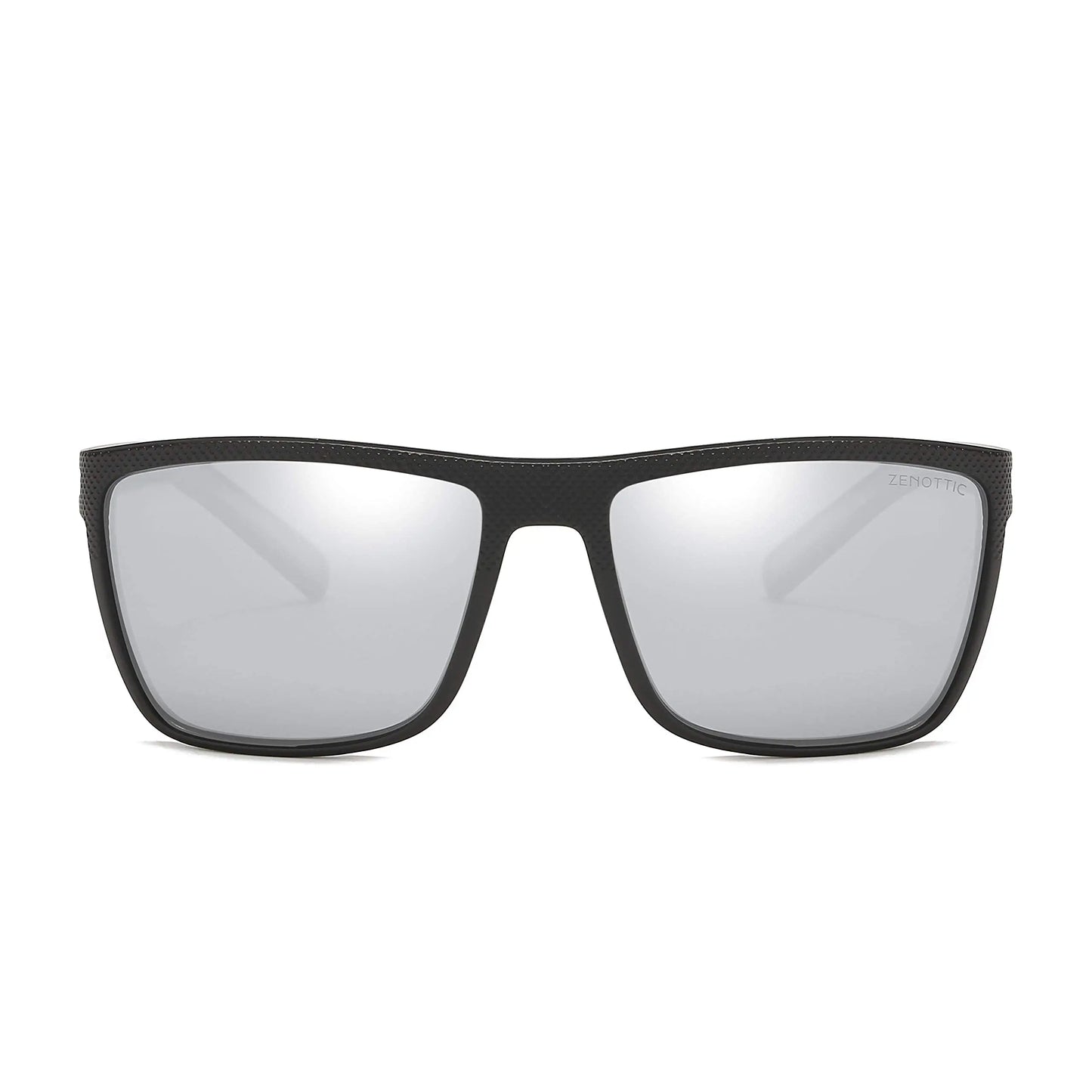 Polarized Sunglasses for Men Shades Lightweight TR90 Frame UV400 Protection Square Outdoor Trave Driving Sun Glasses