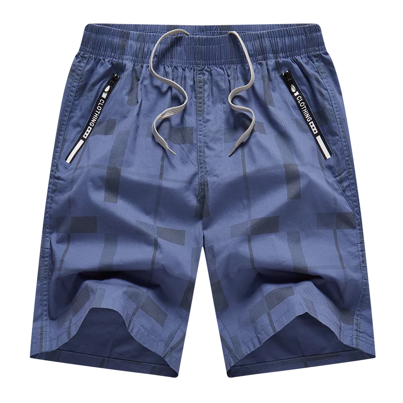 Quality Fashion Print Shorts Men Hawaii Beach Casual Shorts Outdoor Sports Elastic Waist 6XL Oversize Red Baggy Half Pants