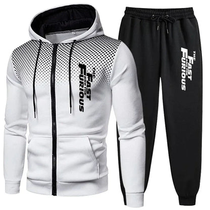 Hot Sale Men's Tracksuit Hooded Casual Single Piece Zipper Sweatshirt And Daily Single Sweatpants Comfort Outdoor Jogging Sports