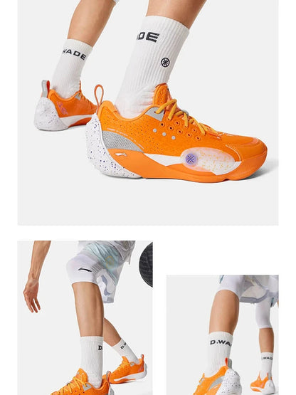 Men's WADE ALL CITY 13 Professional Basketball Shoes BOOM Cushion Stable Support Wearable LiNing Sport Sneakers ABAV001