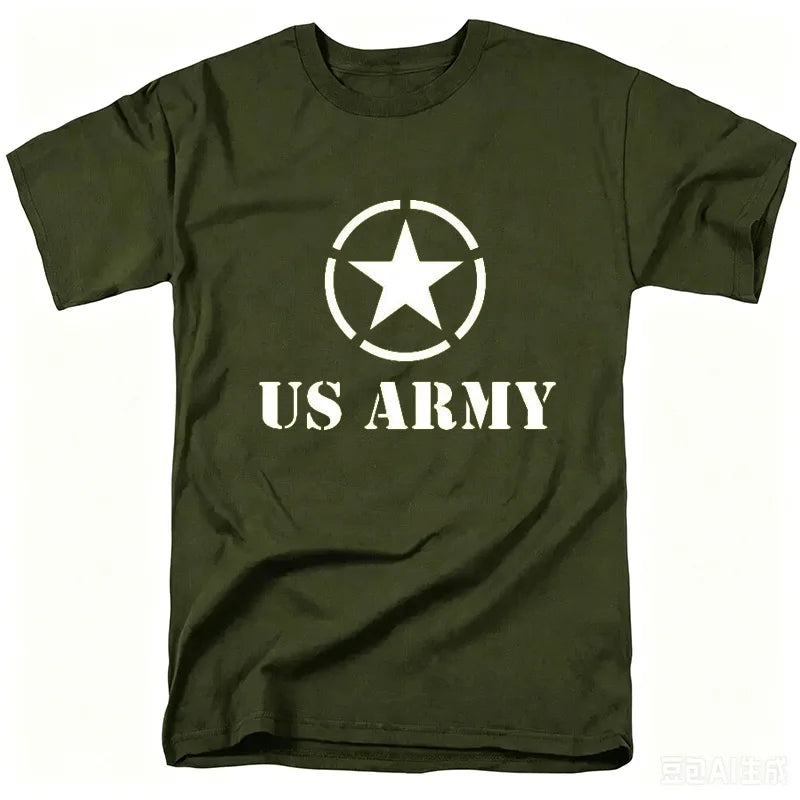 Mash Distressed Logo T Shirt Mens 4077 Licensed Classic TV Show Militarryy Green2026 High quality Brand Casual