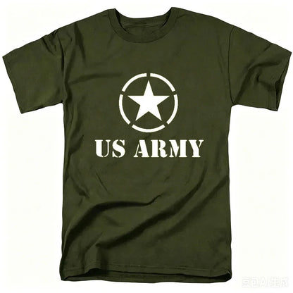 Mash Distressed Logo T Shirt Mens 4077 Licensed Classic TV Show Militarryy Green2026 High quality Brand Casual