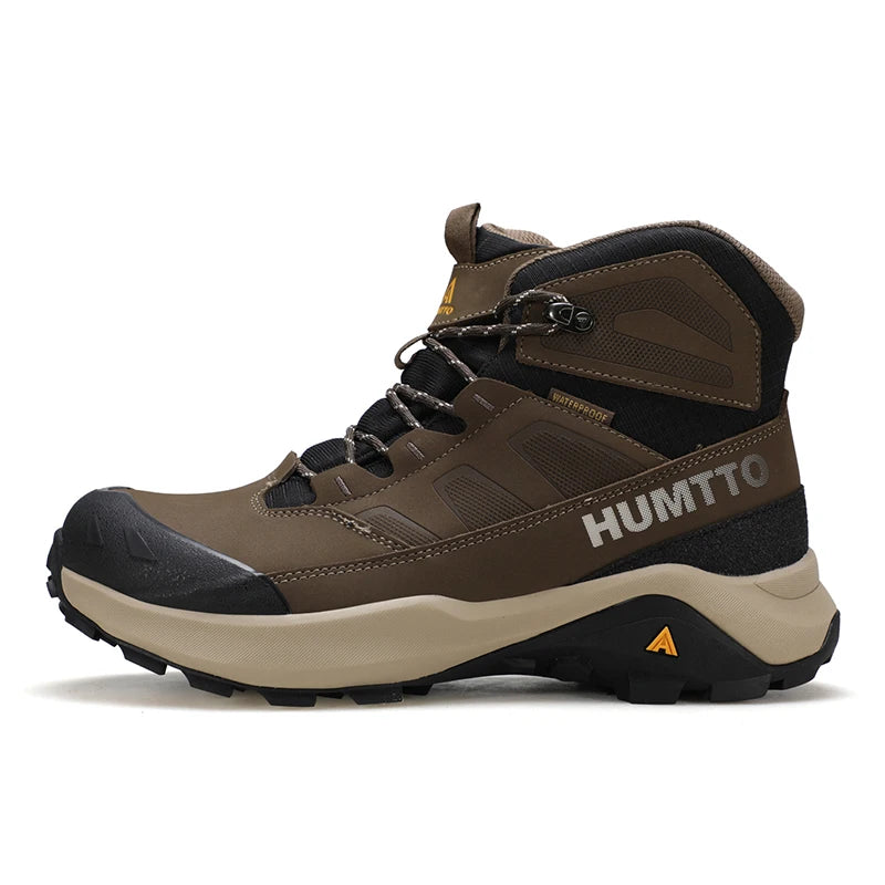 Hiking shoes Men's waterproof hunting Boots Tactical Desert Combat Ankle trekking Boots Male Women warm Leather Sneakers
