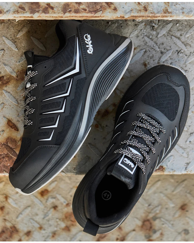 New Lightweight and Breathable Labor Protection Shoes for Men and Women Anti Smashing and Anti Piercing Steel Toe Safety Shoes