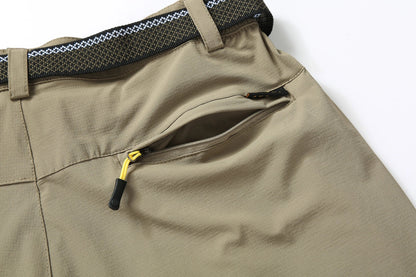 Four Sided Elastic Quick Drying Pants for Men's Mountaineering Outdoor Pants, Light and Thin for Women's Summer Elastic Breathab