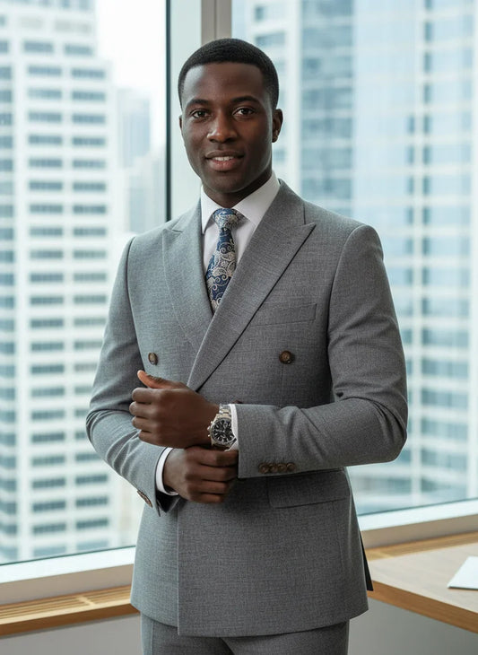 Light Brown Elegant Man Suits High Quality Two-Piece Dress Wedding Party Outfit for Man Blazer Luxury Man Dinner Suit