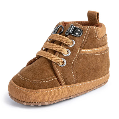 Baby Sneakers Infant Boys Girls Sports Shoes Toddler Casual Cotton Sole Anti-slip PU First Walkers Crawl Crib Basketball Shoes