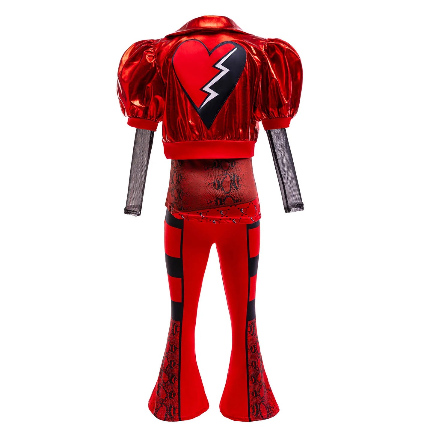 2026 Movie Descendant Red Role Playing Costume 3PCS Suit Coat+Dress+Flared Pants Halloween Girls The Rising of Red Clothing Set