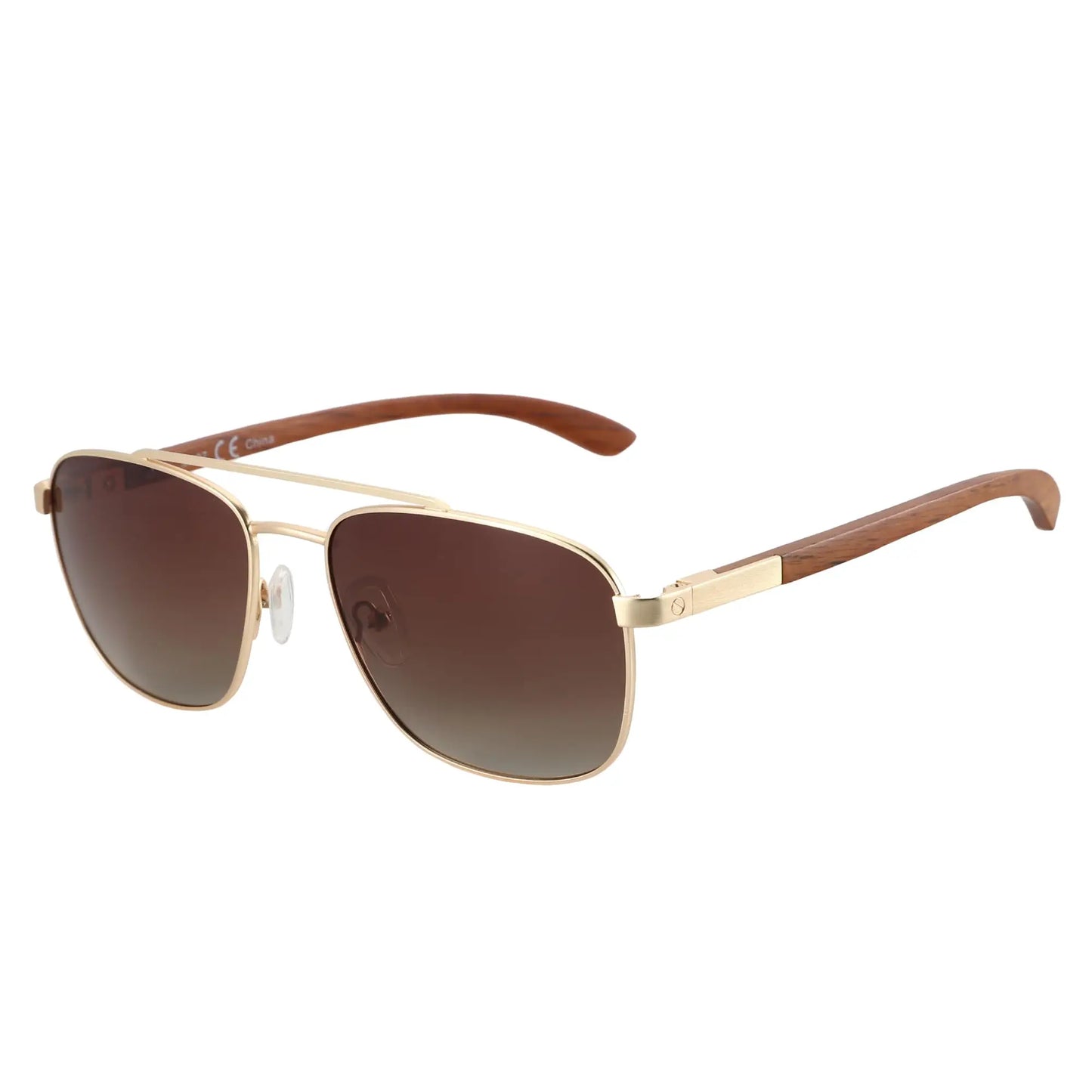 2026 Trend Polit Wood Polarized Sunglasses for Men UV Protection Fishing Driving Golf