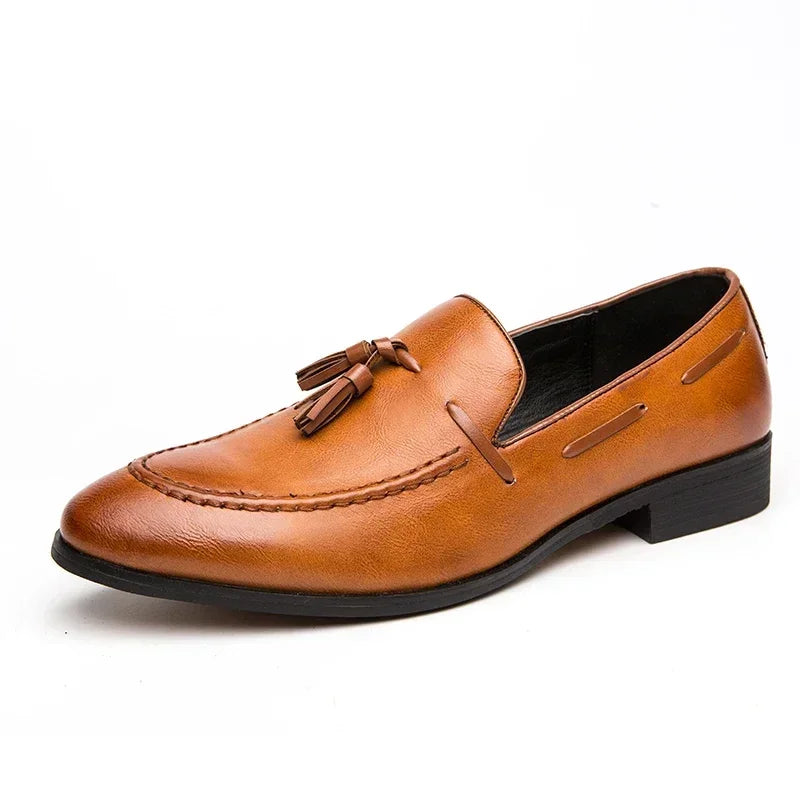 Men's Tassel Loafers Dress Shoes Business Leisure Driving Shoes Summer Outdoor Classic Fashion Famous Brand Luxury
