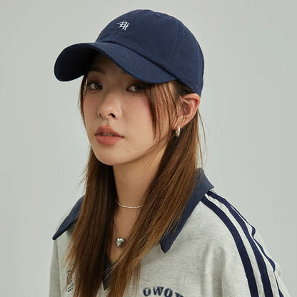 Unisex RH Letter Embroidery Baseball Cap Men Women Summer Casual Hat Outdoor Shade Adjustable Hip Hop Streetwear Trucker Hats