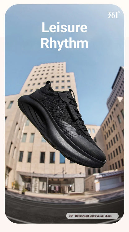 Men's Casual shoes Soft Sole Resilience Comfortable Breathable Pantshoes Black White Mesh Male Sneakers 672616702