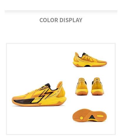 BIG3 4.0 Quick Men's Basketball Sports Shoes Wear-Resistant Non-Slip Mesh Breathable Low-Cut Sneaker Male 672321105
