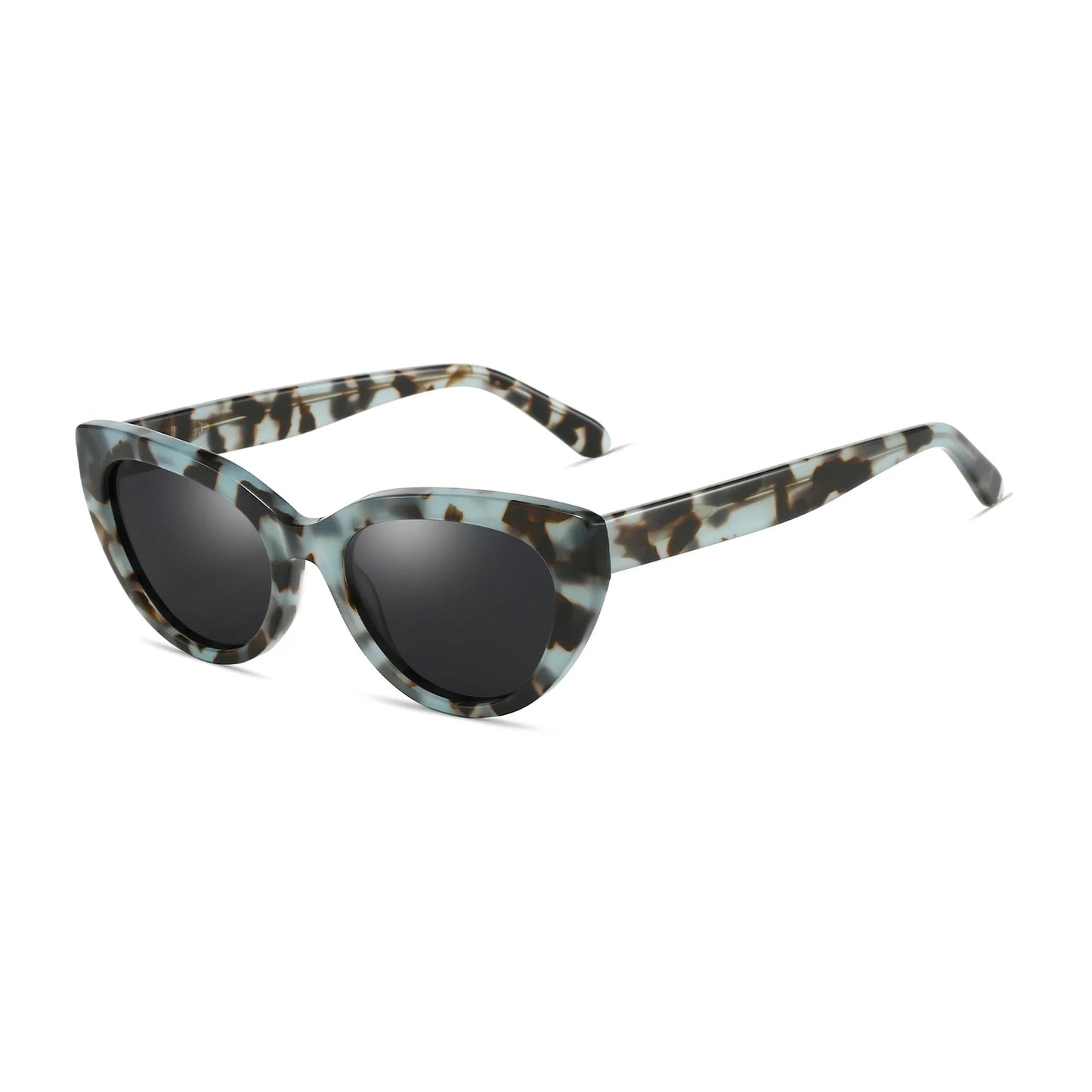Fashion Cateye Prescription Sunglasses Women Handmade Acetate Myopia/Progressive Sun Glasses Polarized Optical Shade