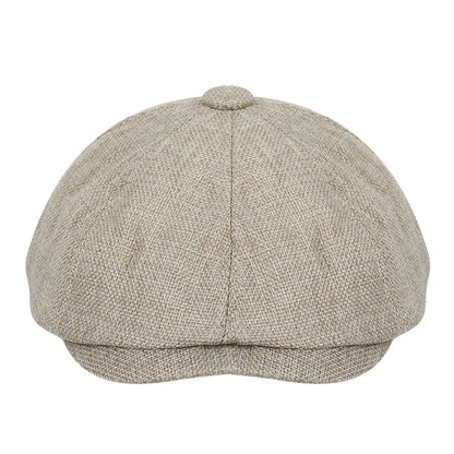 Classic Hat for Men Caps Vintage Retro Tweed Peaky Blinders Beret Hat Flat Peaked Cap Street Hats for Women Men