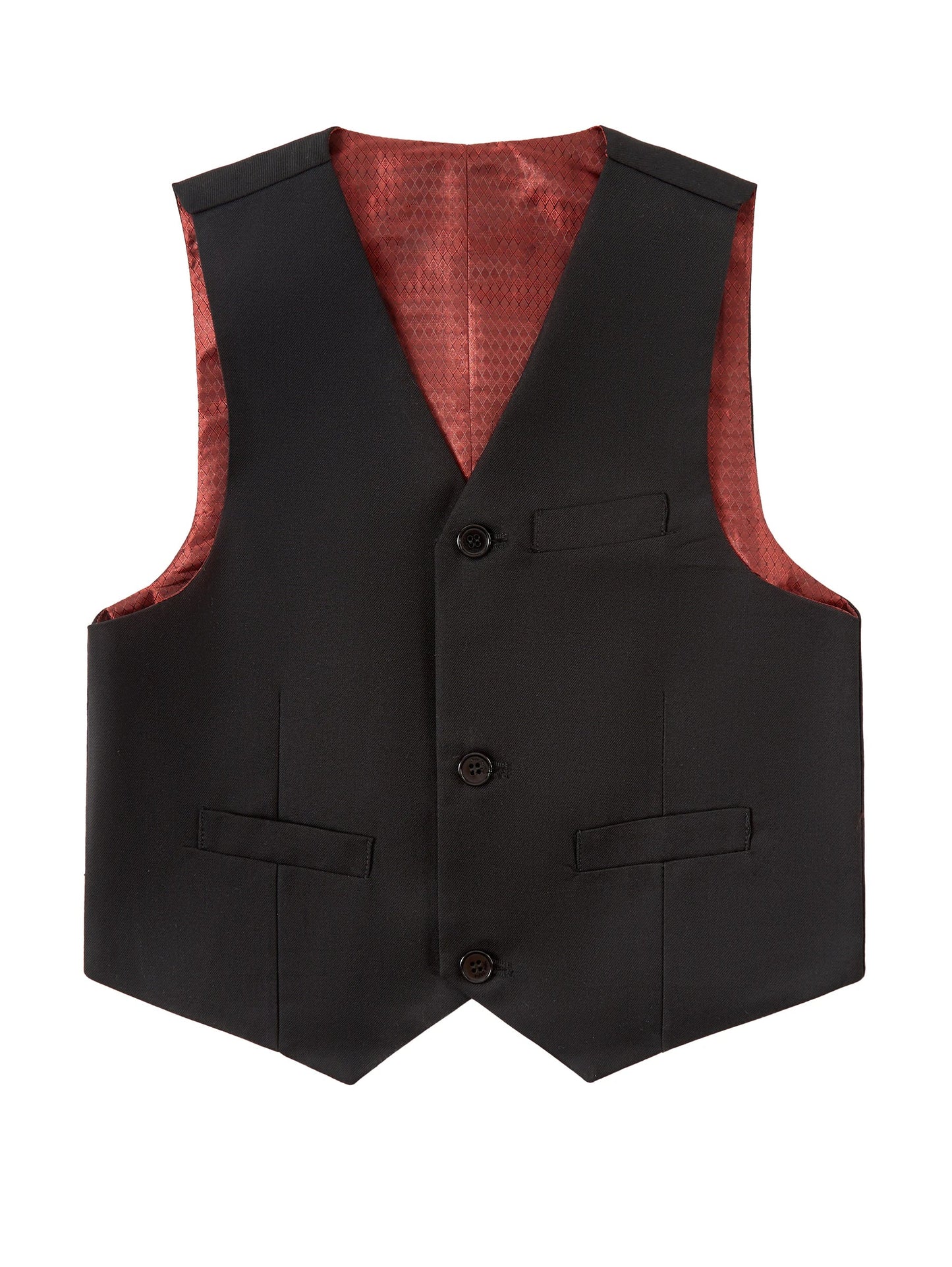Boys Suit Vest Casual College Party Wedding Kids Vest Size 4-16Y