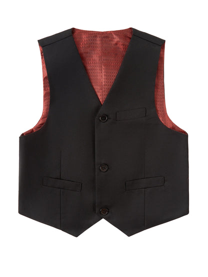 Boys Suit Vest Casual College Party Wedding Kids Vest Size 4-16Y