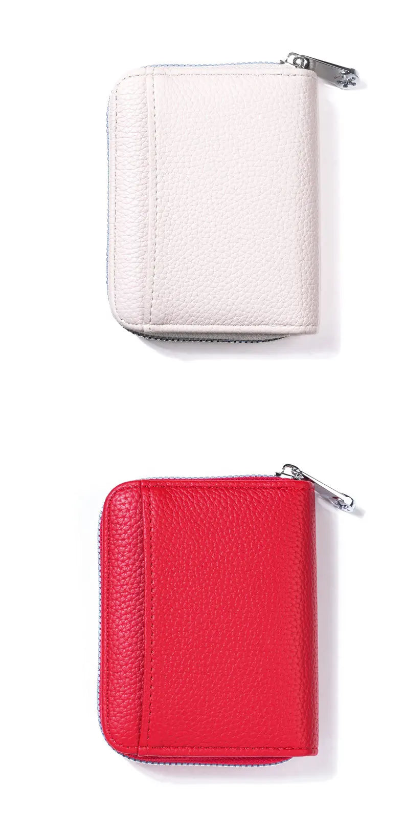 Nouveau porte-monnaie simple en cuir PU pour femmes et hommes, mini portefeuilles zippés, portable, avec plusieurs fentes pour pièces de monnaie, porte-cartes, petit portefeuille
