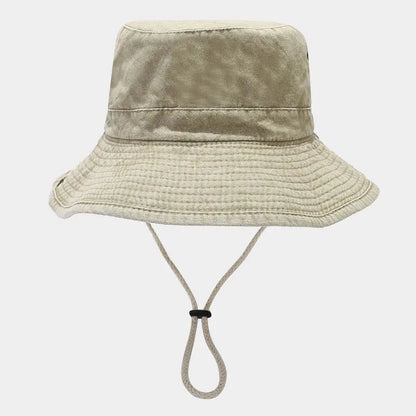 2024 Four Seasons Cotton Solid Bucket Hat Fisherman Hat Outdoor Travel Sun Cap for Men and Women 191