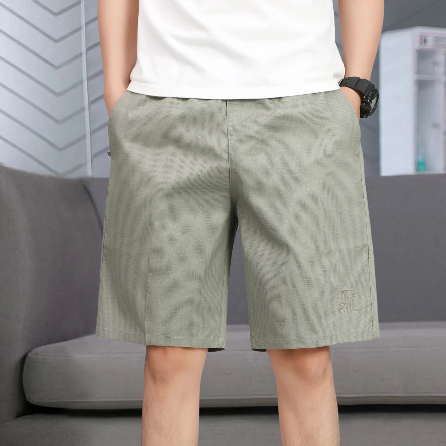 New Shorts Men's Summer Thin Section Casual Quick Dry Five-Minute Pants Loose Large Size Sports Pants