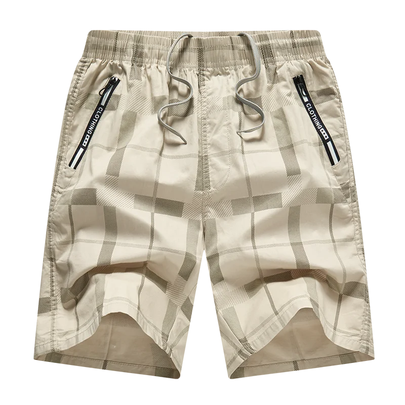 Quality Fashion Print Shorts Men Hawaii Beach Casual Shorts Outdoor Sports Elastic Waist 6XL Oversize Red Baggy Half Pants