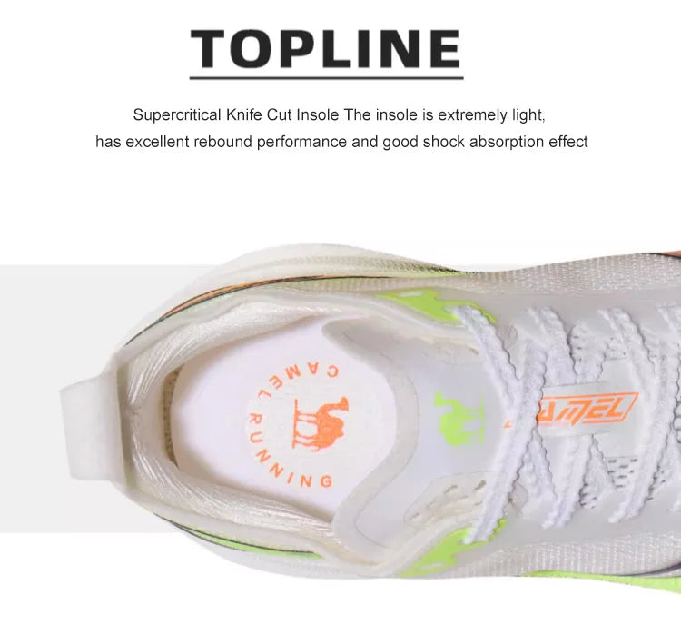 Carbon Plate 10K Men's Running Shoes Professional Racing Training Running Shoes Wear-Resistant Lightweight Sneakers