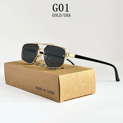 2025 Steampunk Sunglass Men Vintage Luxury Retro Punk Sunglasses Women Trendy Fashion Glasses Gafas De Sol Hombre Zonnebril Sun