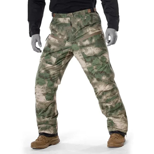 Tactical Men's Warm Cotton Pants Camouflage Winter Thickened Polar Cold Clothing Mountaineering Military Outdoor Sprint Pants