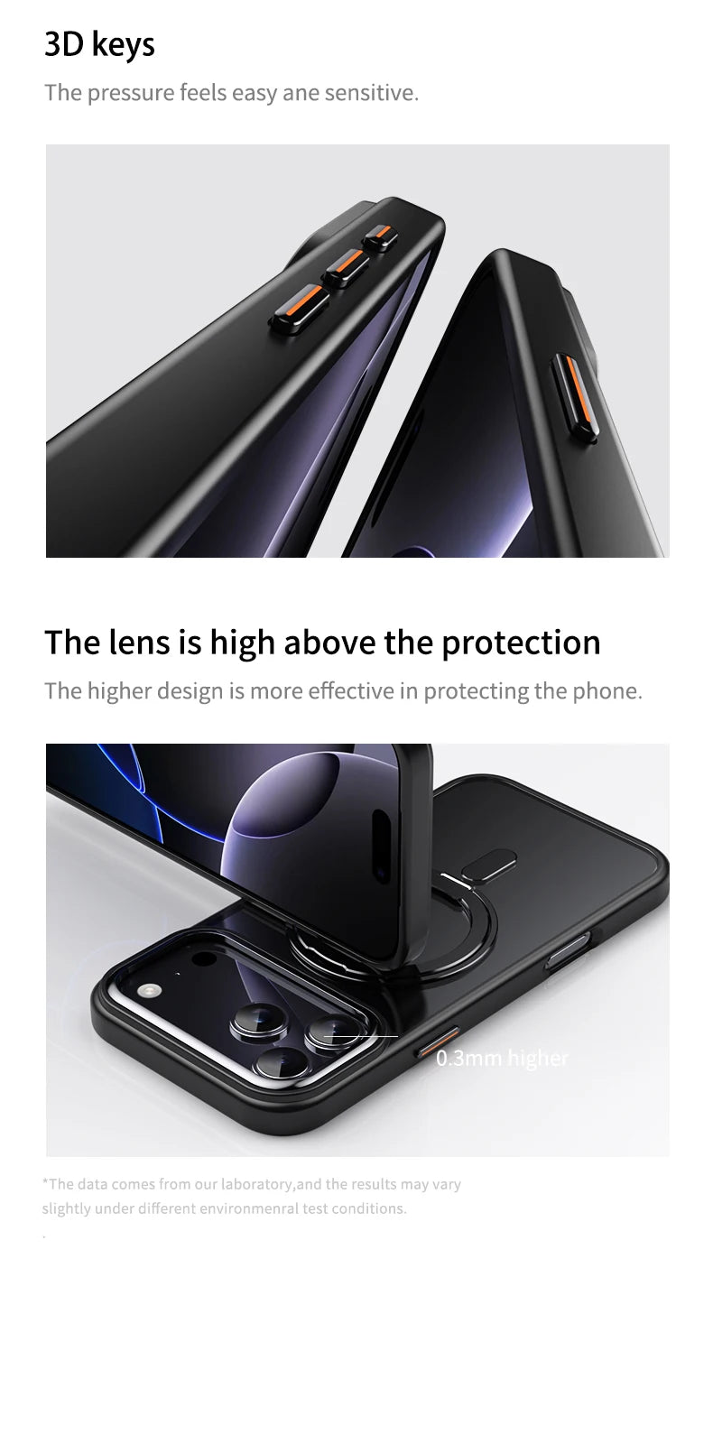 360° Rotating Stand Magnetic Orange Case For iPhone 17 Pro Max 17Air 17Pro Luxury Metal Button Folding Bracket Shockproof Cover