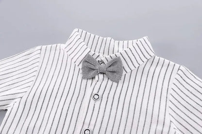 Autumn New Kids Girls Boy  Formal Gentleman Vest Shirt Pants 3pcs/set Clothing Set Spring Children Tracksuits Clothes Sport Suit