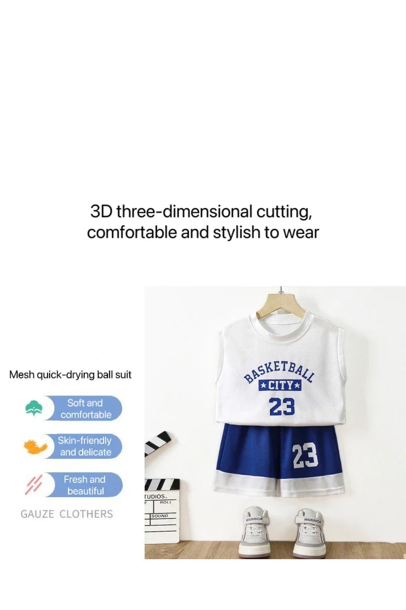 1Set Boys Leisure Set Fashion Cartoon Children Short Sleeve Shorts Sets Summer Kids Clothes Baby Tee+Short Pants Tracksuit