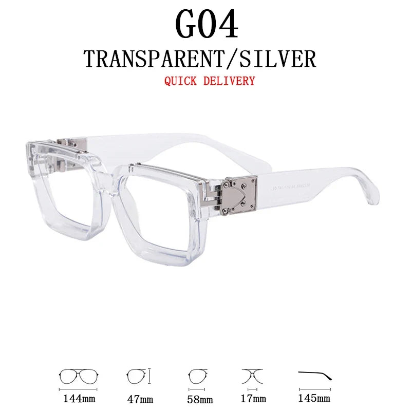 Millionaire Sunglasses For Men Vintage Square Sun Glasses Fashion Retro Sunglasses Women Trendy Luxe Gafas De Sol Hombre Lunette