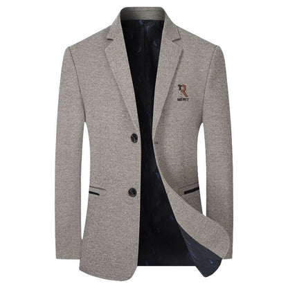 Brand 2026 Spring Business Blazer for Men Solid Autumn Casual Men's Jacket Blazer Fashion Single Breasted Suits Mens