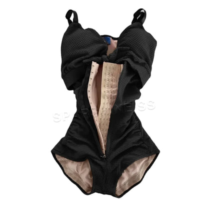 Fashion Fajas Body Front Hooks Compression Shaper Tummy Control Triangle Hourglass Shapewear Slimming Butt Lifter Underwear