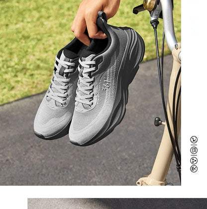 Running Shoes Jogging Thick-soled Lightweight Mesh Durable Cushion Breathable Male Sneakers 672532206