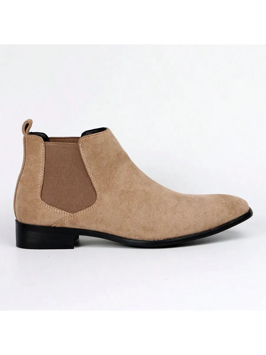 Men's Classic Double Elastic Chelsea Boots