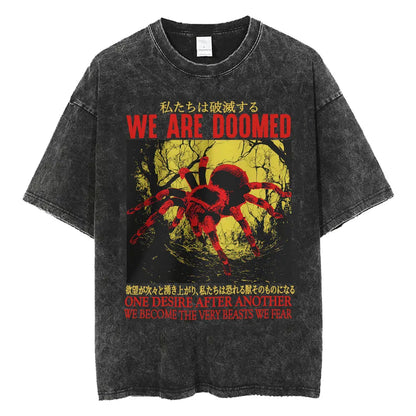 I Have Made It Awkward I Will Be Taking My Leave Meme T Shirt Japan Spider Crab Funny T-shirt Unisex Fashion Vintage Washed Tees
