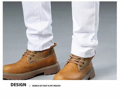 2025 Autumn Men's White Slim Fit Straight Jeans Casual Stretch Denim Pants Comfortable Fashion Streetwear Male Brand Clothing