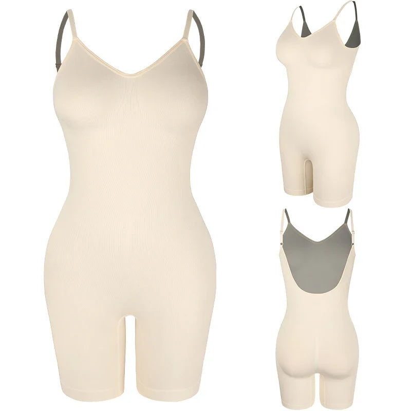 Low Back New Bodysuit Shapewear Women Mesh Butt Lifter Smooth Body Shaper Backless Slimming Contour Flat Belly Corset