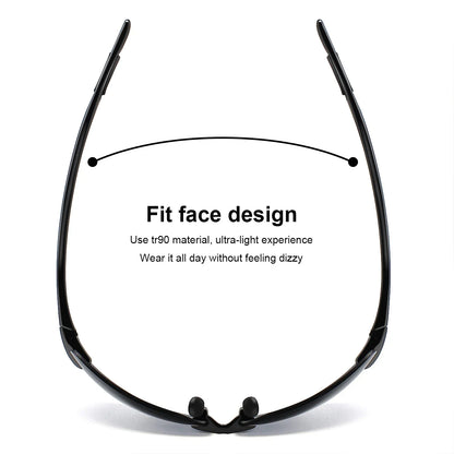 Sports Sunglasses for Men Women Tr90 Rimless Frame for Running Fishing Golf Surf Driving MJ8008