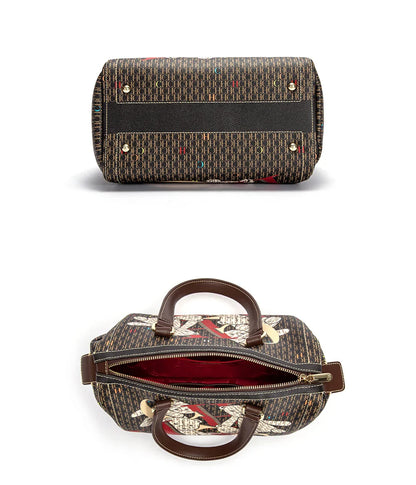 Jacquard Colorful Women's Commuting Crossbody Bag Fashionable and Luxury Design Spring 2024 New Women's Handbag