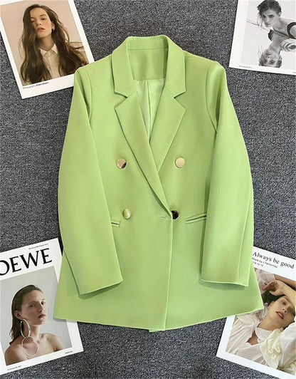2026 Spring Autumn New Women's Jacket Chic Elegant Casual Sports Female Suit Coat Korean Fashion Jacket Women Blazers Outerwear