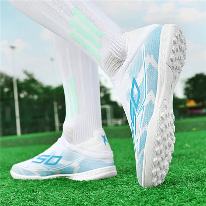 Men's football field boots ultra light grass indoor social training football shoes sports shoes TF/FG football shoes