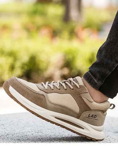 light summer safety shoes for men breathable work shoes odor proof work boots with steel toe cap construction protection shoes