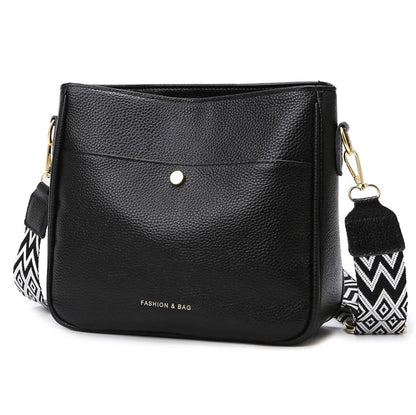 100% cowhide brand shoulder Bag Large capacity For luxury designer handbag women Handbags leather single shoulder straddle bag