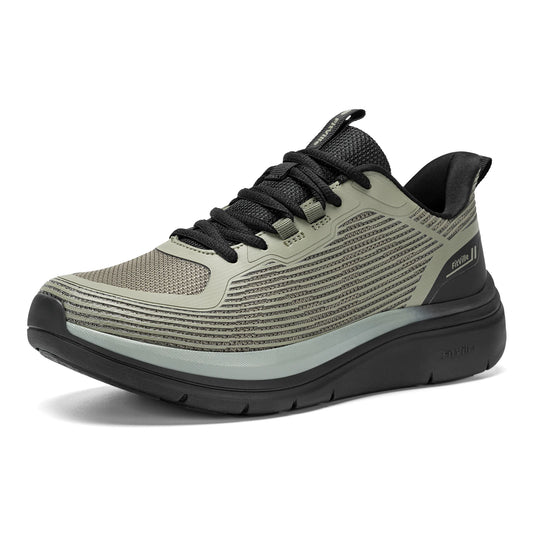 Walking Shoes for Men Extra Wide Sneakers Comfortable Lightweight Running Sport Shoes with Arch Support For Flat Feet