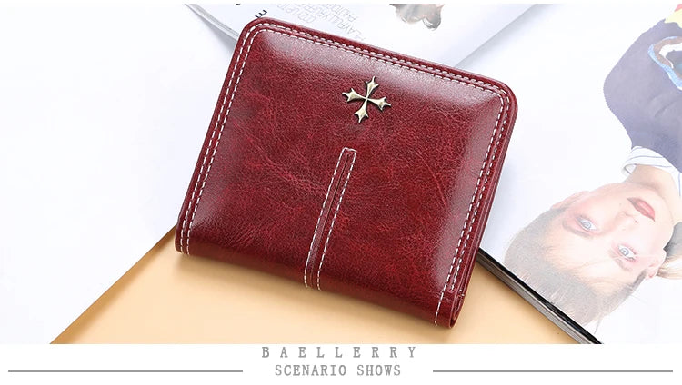 Nouveau Mini Portefeuille Femme Mince Mode Féminine Petits Portefeuilles Fermeture Éclair Cuir PU Qualité Porte-Monnaie Femme Porte-Cartes